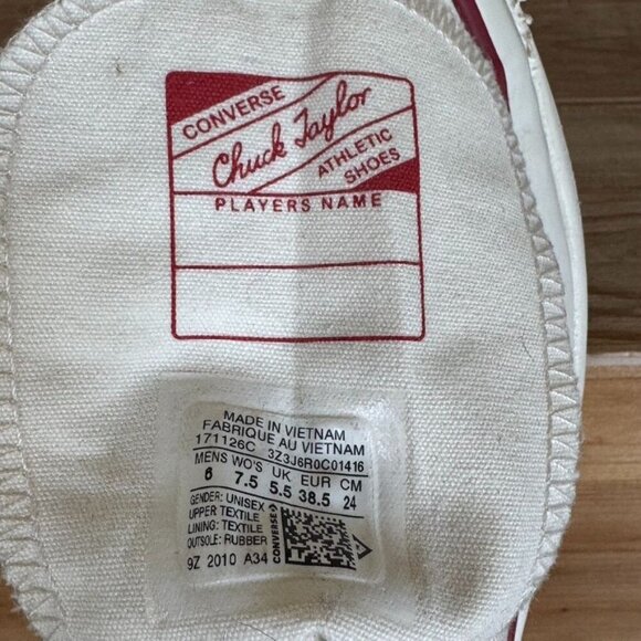 Converse Run Star Hike High in Parchment Gum Honey Platform Sneaker Size 7.5 - Picture 13 of 16